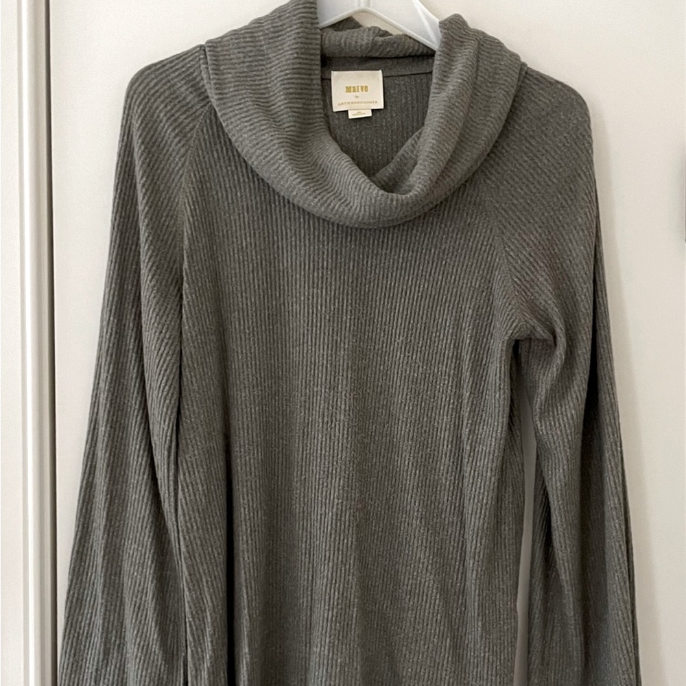 Anthropologie Maeve Maurisa Cowlneck Thermal Sweater XS